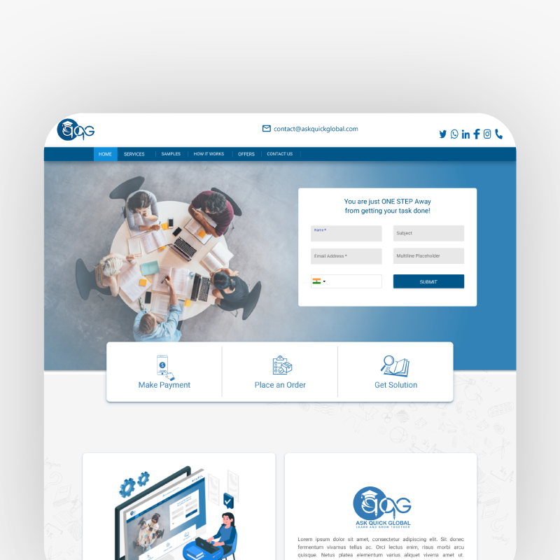 Ask Quick Global - Full View